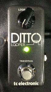 【中古】tc electronic ティーシーエレクトロニック DITTO LOOPER ルーパー エフェクター JUNK ジャンク 現状渡し