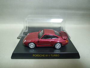 京商 1/64 ポルシェ 911 ターボ 993 1995 PORSCHE TURBO ミニカー