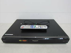 2番組同時録画【Panasonic DIGA DVDレコーダー 2007年製 DMR-XW100】パナソニックディーガ リモコン付(合わせ) 動作確認済 初期化済 中古品