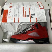 国内正規 NIKE AIR JORDAN 5 RETRO TORO BRAVO ナイキ エアジョーダン ジョーダン スニーカー DUNK _画像6