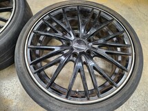 プレシャス アストM1 ★18x7J +48★PCD114.3★5H★５穴★18インチ★215/40R18★アルミホイール★社外★4本セット★タイヤ付き★中古_画像5