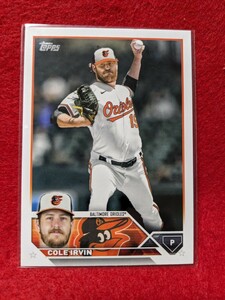 TOPPS/MLB 2023 # 408 COLE IRVIN