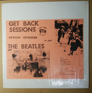 THE BEATLES/ GET BACK SESSIONS TMOQ S-204 (1LP)