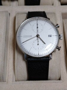 JUNGHANS　ユンハンス　マックスビル　クロノスコープ　027 4600 00