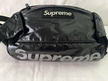 Supreme 17aw Waist Bag シュプリーム ウエストバッグ　ボディバッグ　コーデュラナイロン ブラック 黒_画像5