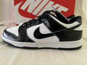 未使用 28.5㎝ US10.5 NIKE DUNK LOW RETRO SE WORLD CHAMP Black and White ナイキ ダンク ロー レトロ SE ワールド チャンプ 黒タグ付き