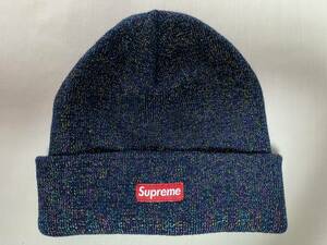 Supreme Tinsel Beanie 16ss navy シュプリーム ティンセル ビーニー ネイビー 紺