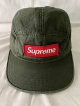 Supreme Military Camp Cap olive シュプリーム ミリタリー キャンプキャップ オリーブ_画像1