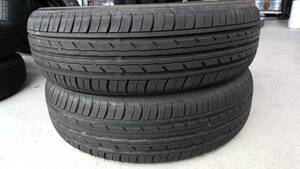 ☆★155/65R14　YOKOHAMA　BluEarth-ES　ES32　22年製造　2本セット　中古品★☆