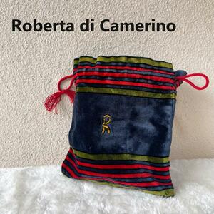  редкость RobertadiCamerino Roberta di Camerino ручная сумочка темно-синий 