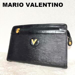 美品MARIO Valentino マリオバレンチノハンドバッグブラック黒