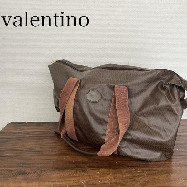 美品Mario Valentino マリオバレンチノショルダーバッグブラウン茶