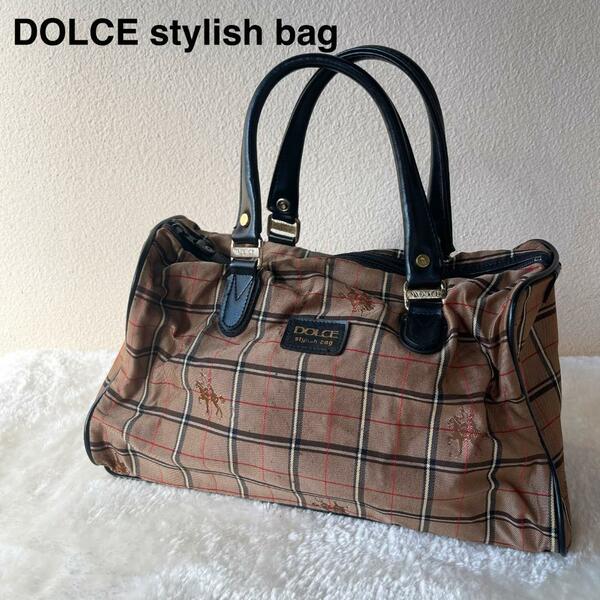 レアDOLCE stylish bagドルチェスタイリッシュバックトートバッグ