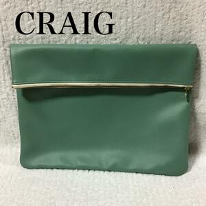  beautiful goods CRAIGk Ray g clutch bag / handbag green green 