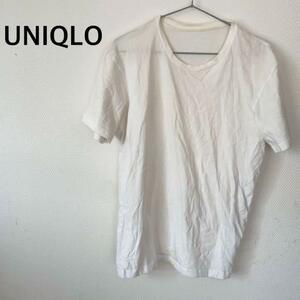 レア超人気 UNIQLO ユニクロ Tシャツ/カットソー ホワイト/白
