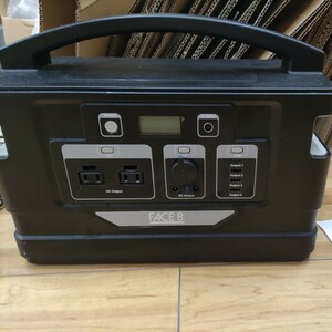 【ジャンク品】ポータブル電源 240,000mAh 888Wh 最大出力1,500W 定格1,000W 大容量バッテリー FACE8 PG-4