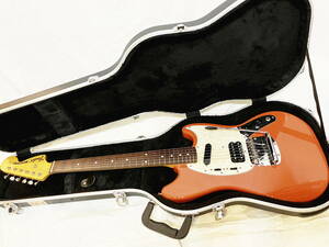 ★レア！Fender Japan カートコバーン ムスタング 「KC-MG FRD」フェスタレッド Oranj-stang J-2306