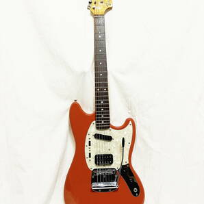 ★レア！Fender Japan カートコバーン ムスタング 「KC-MG FRD」フェスタレッド Oranj-stang J-2306の画像3