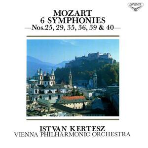 【名録音】モーツァルト：6大交響曲(2CD) ケルテス／ウィーン・フィルハーモニー管弦楽団 1962-72年録音 KICC-9091/2