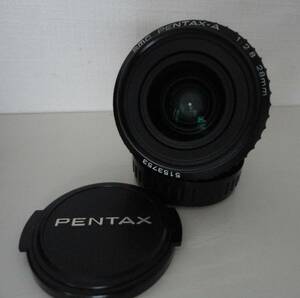 ペンタックス Pentax smc pentax-a 28mm F2.8 レンズ