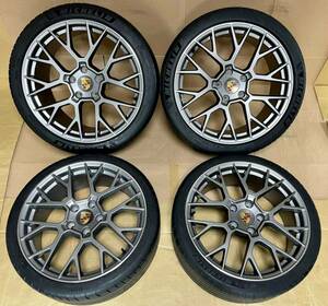 PORSCHE CARRERA Porsche 992 911カレラ 21/20 Inch 4本set MICHELIN 2020/2010製