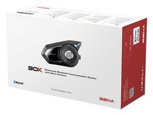 SENA 30K シングルパック セナ インカム バイク FMラジオ インターコム Bluetooth 4.1 30K-01 日本モデル 国内正規品 ● 新品未使用 