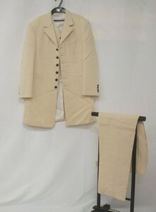 . costume liquidation goods 425 for man formal suit (f lock coat )AB-L cream ( used )