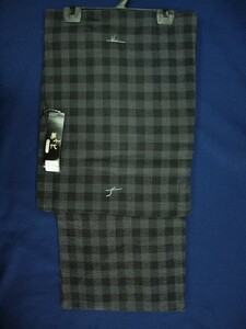  large price decline dream thousand fee * men's cotton flax yukata black series .. pattern 0056L( letter pack post service un- possible )