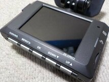 ☆動画有り☆ COMTEC コムテック DC-DR652 ドライブレコーダー ドラレコ 前後2カメラ 駐車監視 32GBマイクロSD 取扱書付●23017546三J2006_画像5