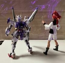 水星の魔女　ガンプラ完成品、残りパーツ、フライトユニットセット_画像3