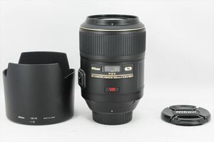 ★極上品★Nikon AF-S MICRO 105mm F2.8 G ED VR 付属品有 #13506ECV