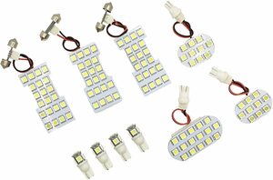 L434 セレナ C26 LED ルームランプ 車種専用 10pcs 白 室内灯 serena ホワイト 高輝度 SMD 日産 ナンバー灯 ポジション T10