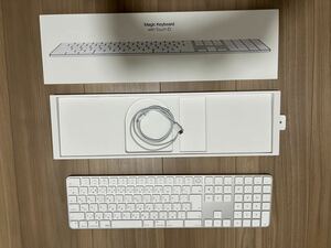 Appleシリコン搭載Macモデル用 Touch ID搭載Magic Keyboard テンキー付き 日本語（JIS）MK2C3J/A