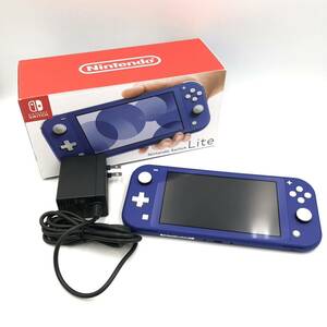 11.8GN-D515★美品 ニンテンドー スイッチライト★Nintendo Switch lite/任天堂/ブルー/ゲーム機/DH0 EA2