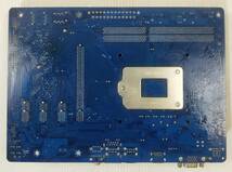 【中古パーツ】BIOS確認のみ、GIGABYTE GA-H61M-DS2H マザーボード ＩＯパネル LGA1155 ■MB4183_画像2