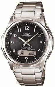 ZB219-ALブラック 　 　 　[カシオ] 腕時計 ウェーブセプター 電波ソーラー WVA-M630D-7A2JF 定価10267円