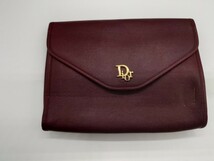 【１円〜】Dior レザー セカンドバッグ_画像1