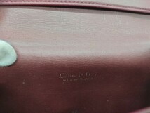 【１円〜】Dior レザー セカンドバッグ_画像3