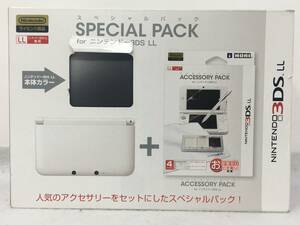 任天堂 NINTENDO 3DS LL special pack ARカード未開封 　おまけ ポーチ付き 初期化済み ブラック 限定 