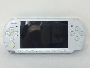 動作品 PSP プレイステーションポータブル PSP-3000 パールホワイト 状態良好 本体のみ Playstation Portable SONY