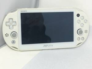 未検品 SONY PSVITA PCH-2000 本体 wifiモデル 初期化 ホワイト プレイステーション ビータ ヴィータ プレステ ソニー レア