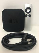 APPLE TV　第3世代 A1469 MD199J/A ケーブル リモコン付 箱違い_画像3