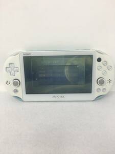 中古 SONY PSVITA PCH-2000 本体 wifiモデル 初期化 ホワイト/ブルー プレイステーション ビータ ヴィータ プレステ ソニー レア