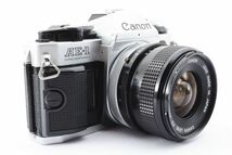 #2600A キャノン Canon AE-1 PROGRAM + FD 28mm f2.8 sc フィルム 一眼レフ カメラ [動作確認済 現状品]_画像3