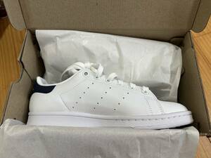 未使用 Adidas STAN SMITH FX5501 アディダス ス スタンスミス スニーカー UK4.5(23cm) ホワイト×ネイビー