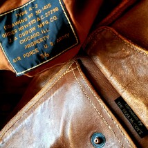 REALMcCOY'S ザ リアルマッコイズ A-2 デュボウ 実名復刻 DUBOW 皮革 leather ジャケット JACKET レザー(検 BUZZRICKSON'S バズリクソンズ_画像2