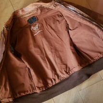 REALMcCOY'S ザ リアルマッコイズ A-2 デュボウ 実名復刻 DUBOW 皮革 leather ジャケット JACKET レザー(検 BUZZRICKSON'S バズリクソンズ_画像8