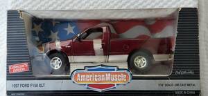 ドア類未開封品 アメリカン マッスル 1/18 FORD F150 XLT 1997 ミニカー American Muscle