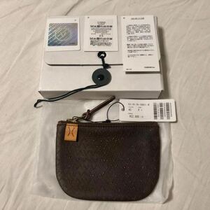 未使用品 visvim コインケース 小銭入れ WALLET ミニウォレット ブラウン レザー