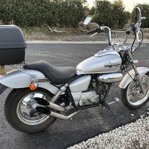 マグナ50 走行27367キロ エンジン始動動画有り！返品可能！AC13 50cc アメリカン 原付の画像4